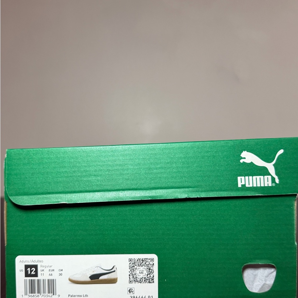 Puma Green Shoe Box with White Logo - Picture 6 of 6
